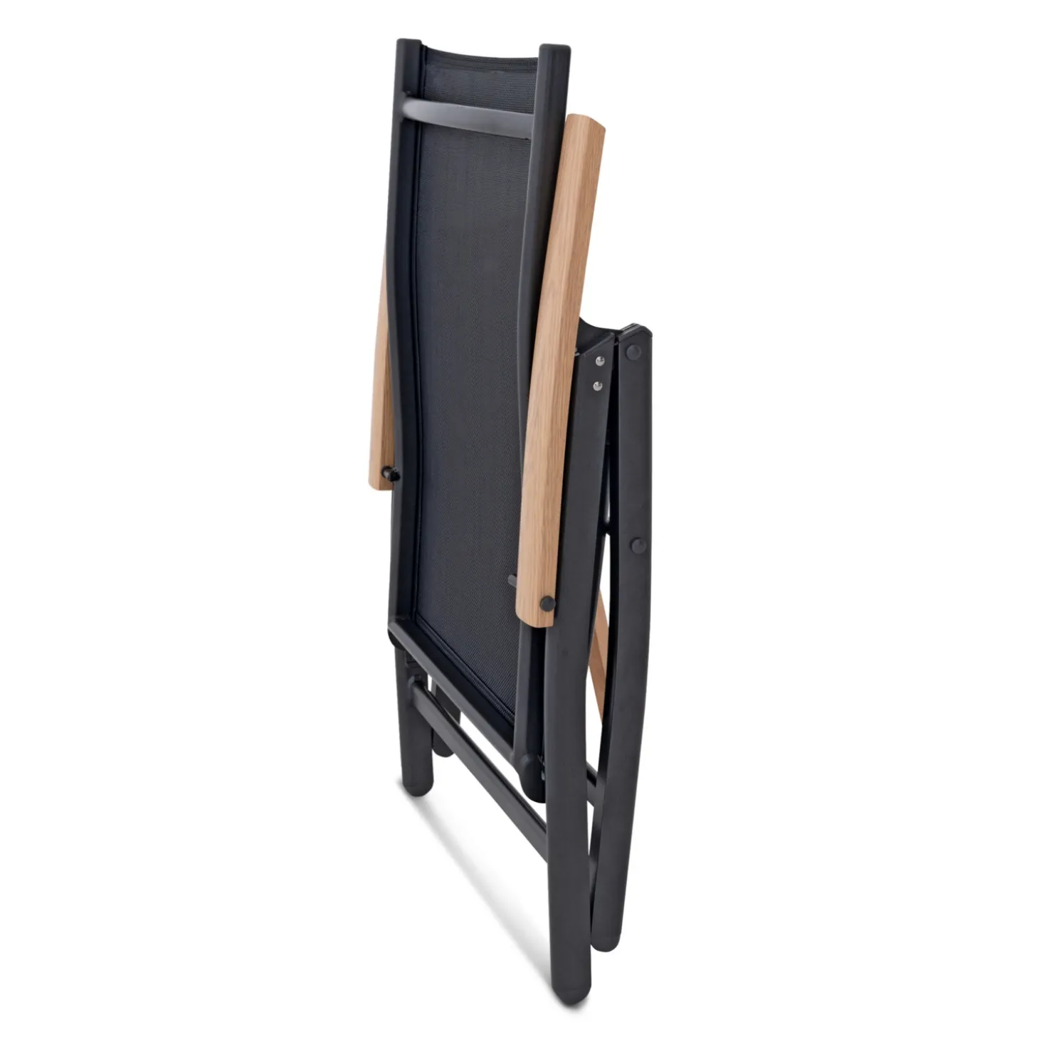 Alu Klappsessel, Doppelpkg., Holzoptik