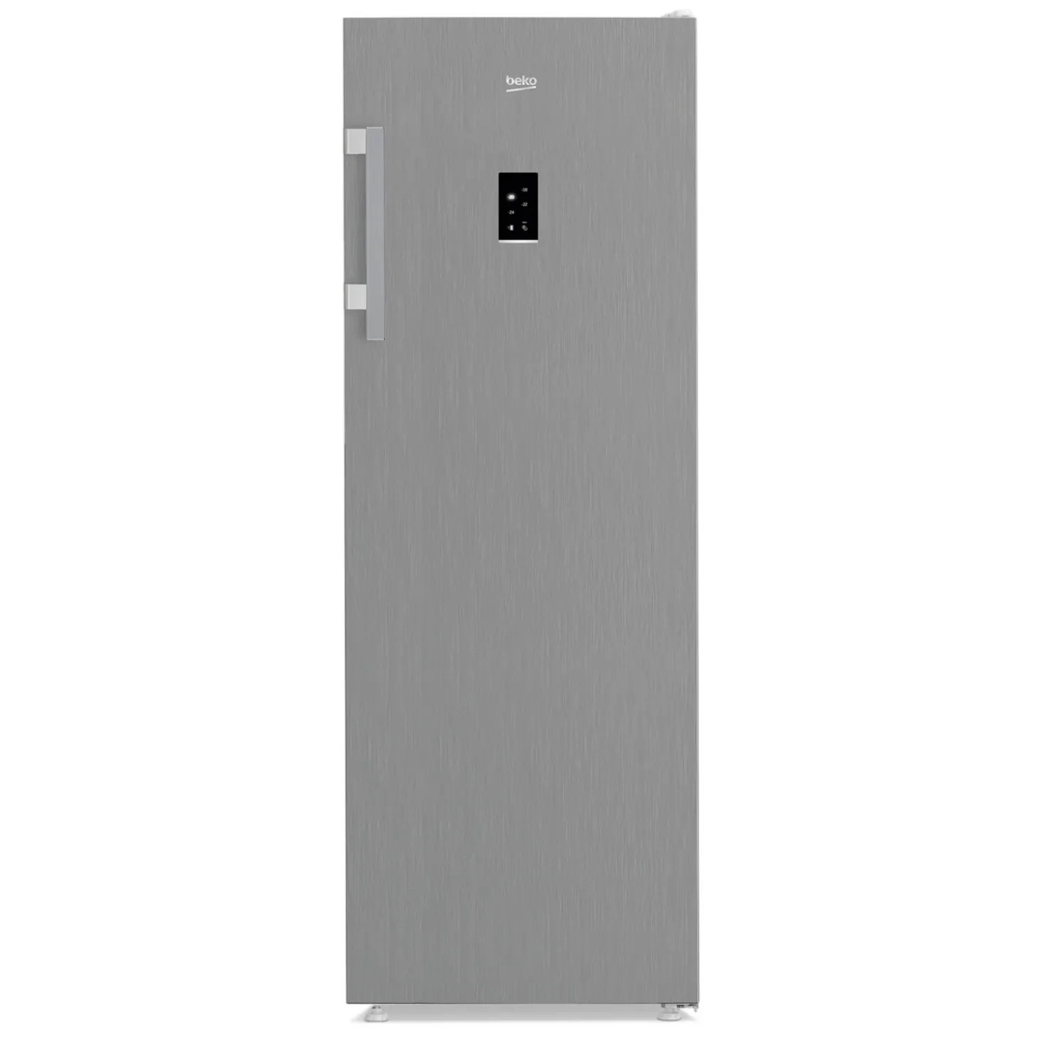 BEKO No-Frost Gefrierschrank Edelstahllook