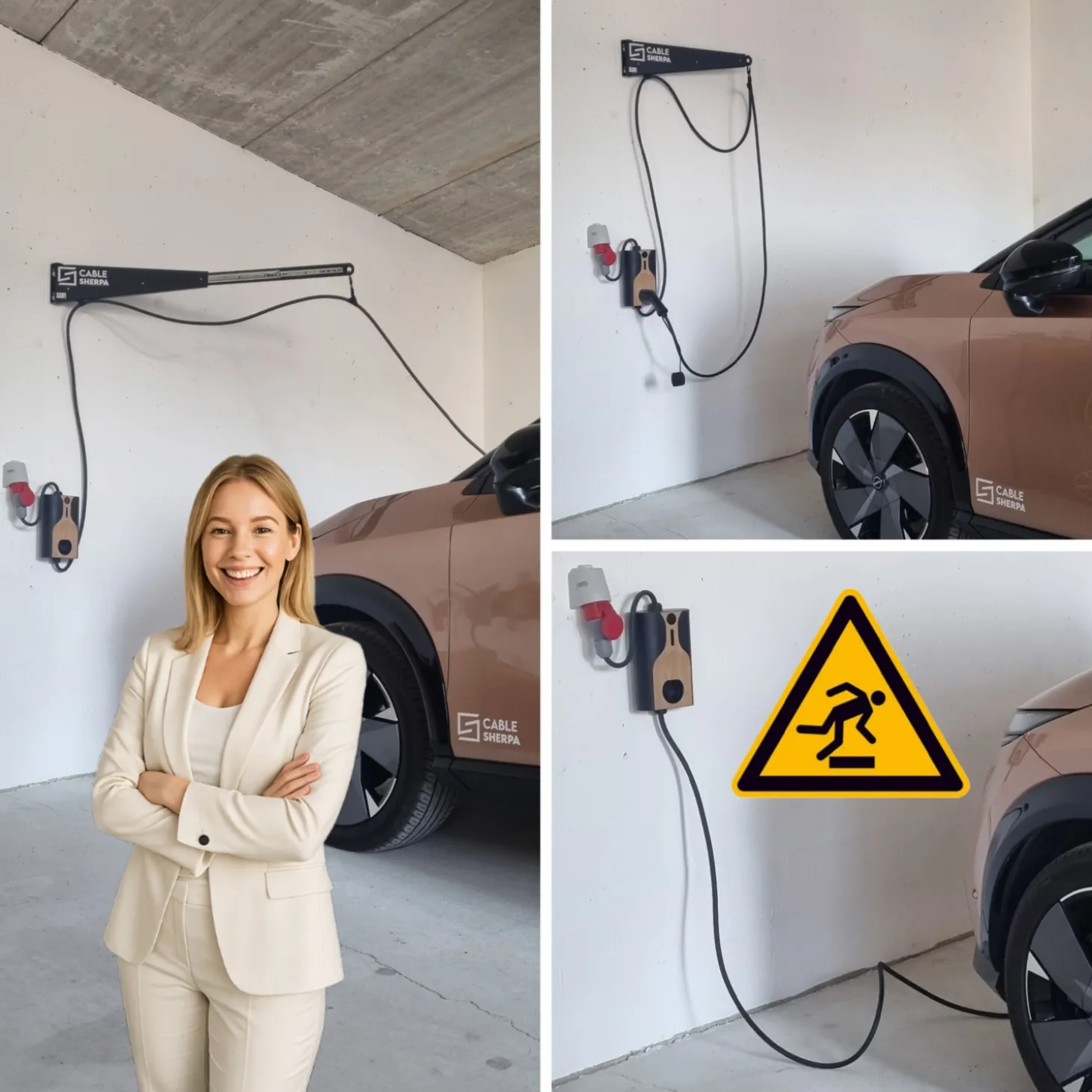 CABLE-SHERPA mobile Wallbox mit Kabelmanagement