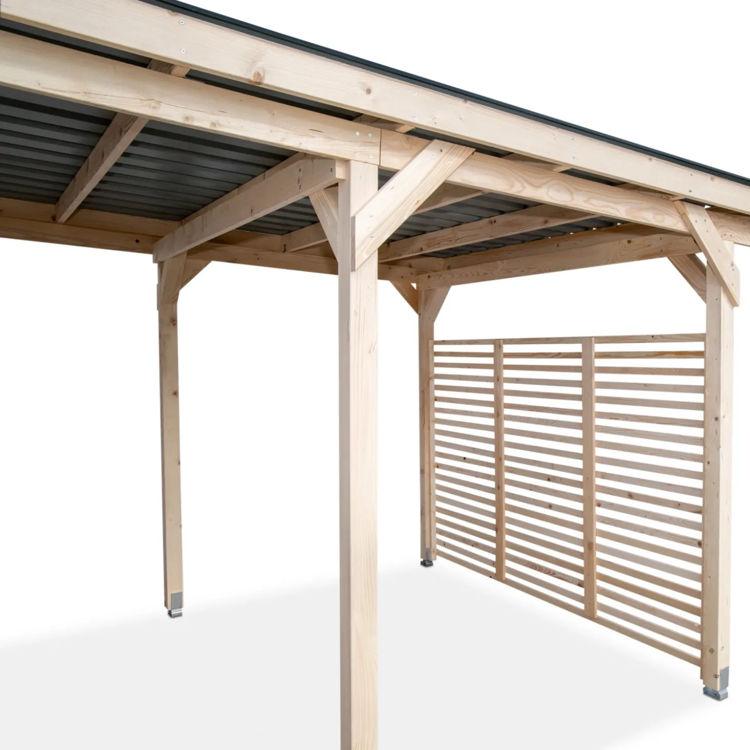 Carport Austria - Rückwandelement