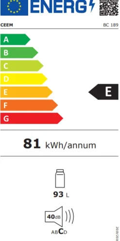 CEEM Flaschenkühlschrank