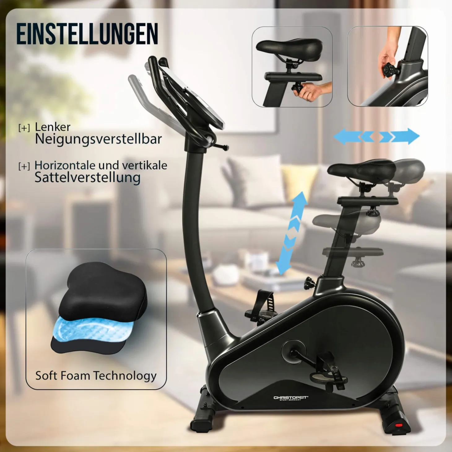 CHRISTOPEIT Ergometer EM8000