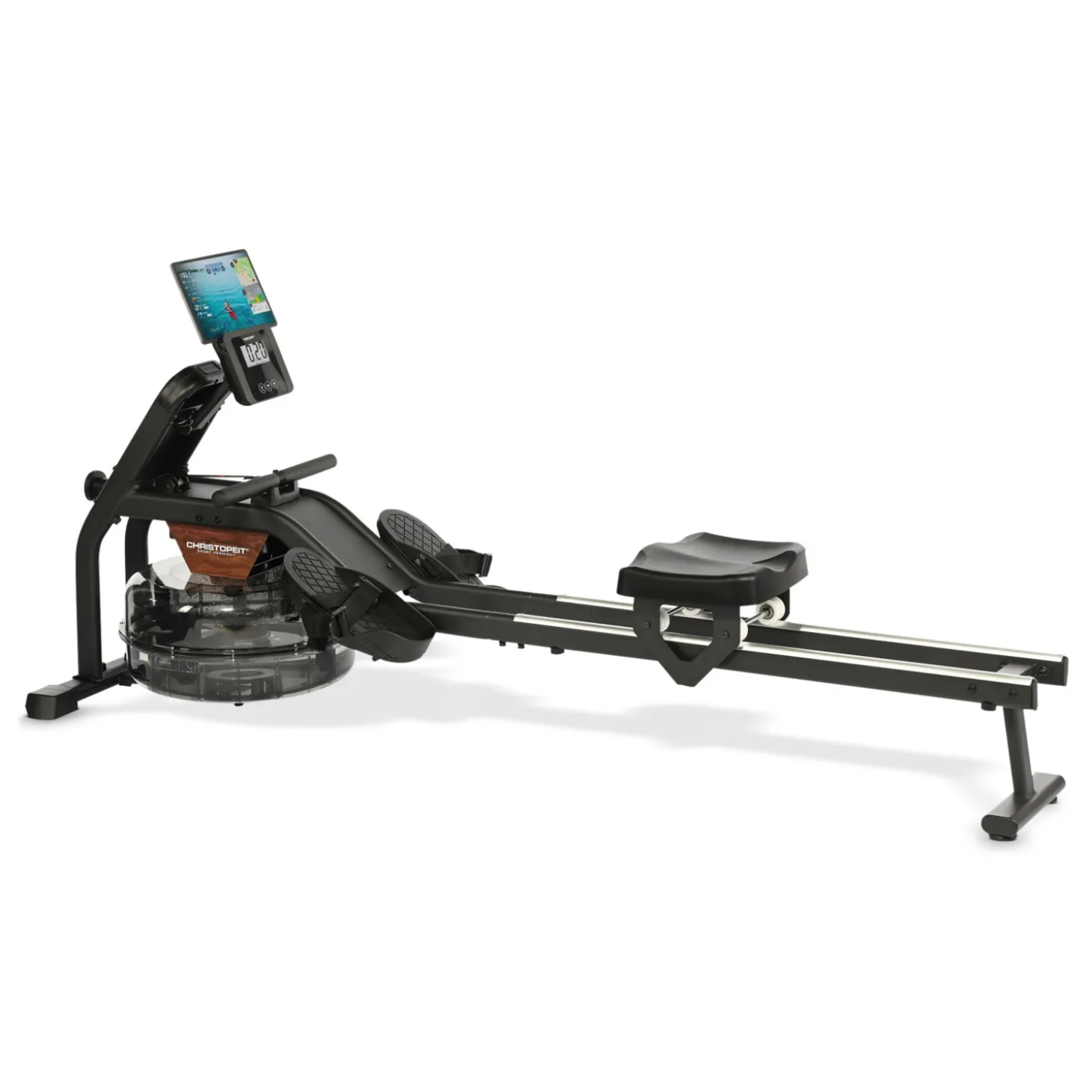 CHRISTOPEIT Ergometer Wasserrudergerät Garda