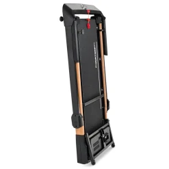 CHRISTOPEIT Laufband 2 in 1 Holzoptik