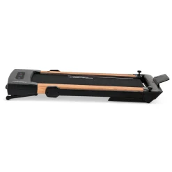 CHRISTOPEIT Laufband 2 in 1 Holzoptik