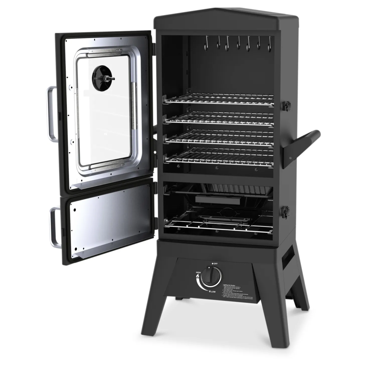 EL FUEGO Gasgrill/Smoker Portland W2