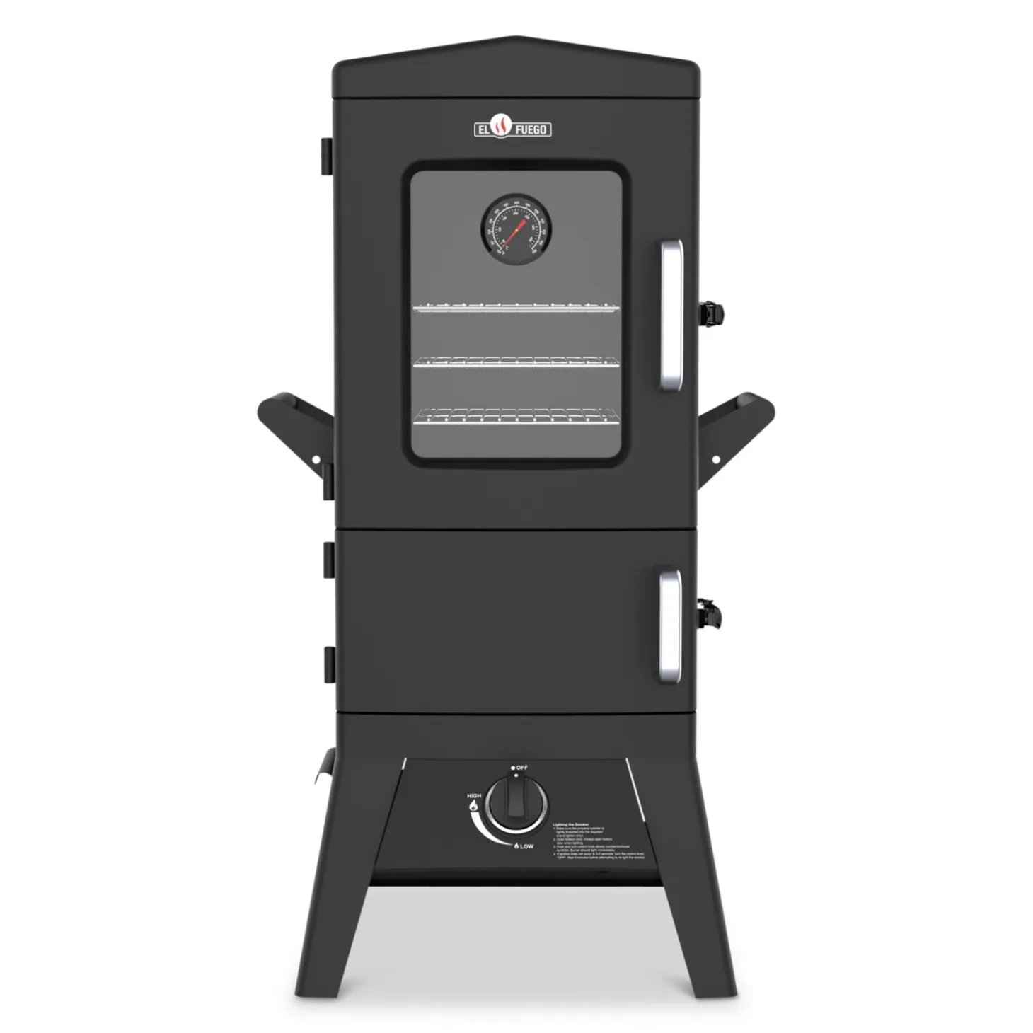 EL FUEGO Gasgrill/Smoker Portland W2