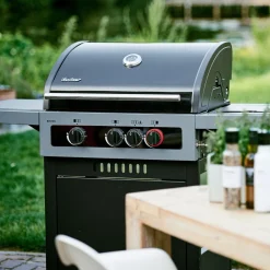 ENDERS Gasgrill Boston Black 3 K Turbo