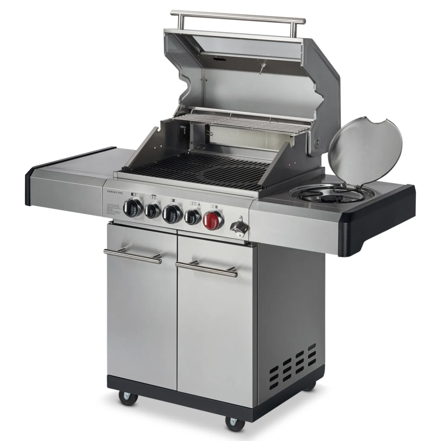 ENDERS Gasgrill Kansas Pro 3 SIK Turbo II inkl. Wetterschutzhülle