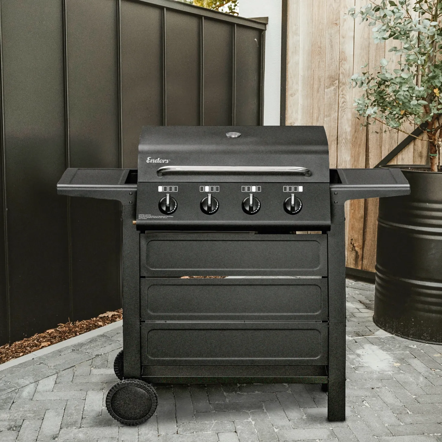 ENDERS Gasgrill San Diego EVO 4 inkl. Wetterschutzhülle