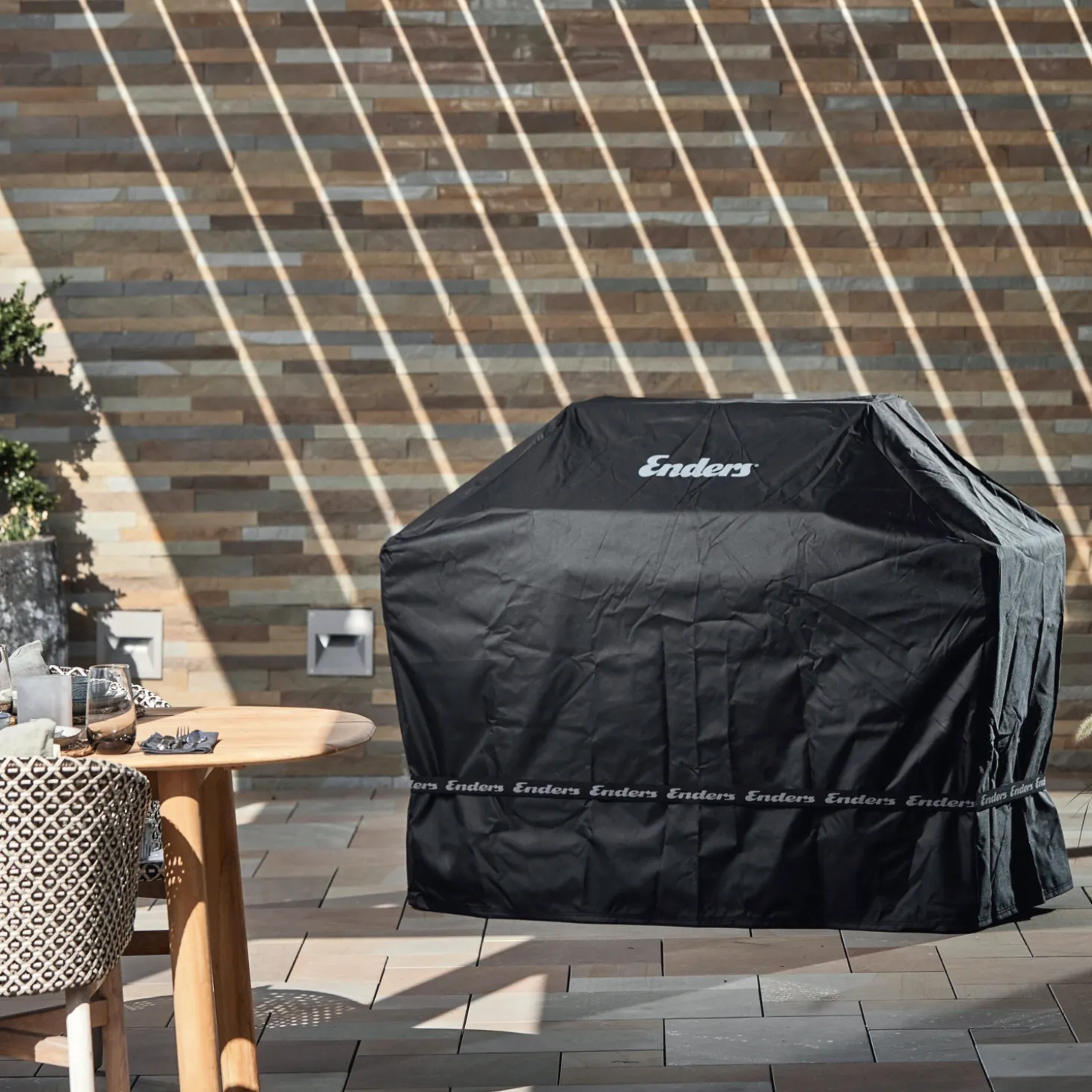 ENDERS Outdoorküche Kansas Pro 4 SIK Turbo II inkl. Wetterschutzhülle