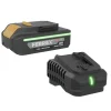 FERREX Essentielles Starter-Set 20 V (2.0 Ah Akku + 2.4 A Ladegerät)