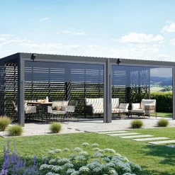 GFP Designpergola Aluminium Nero