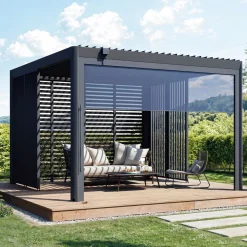 GFP Designpergola Aluminium Nero