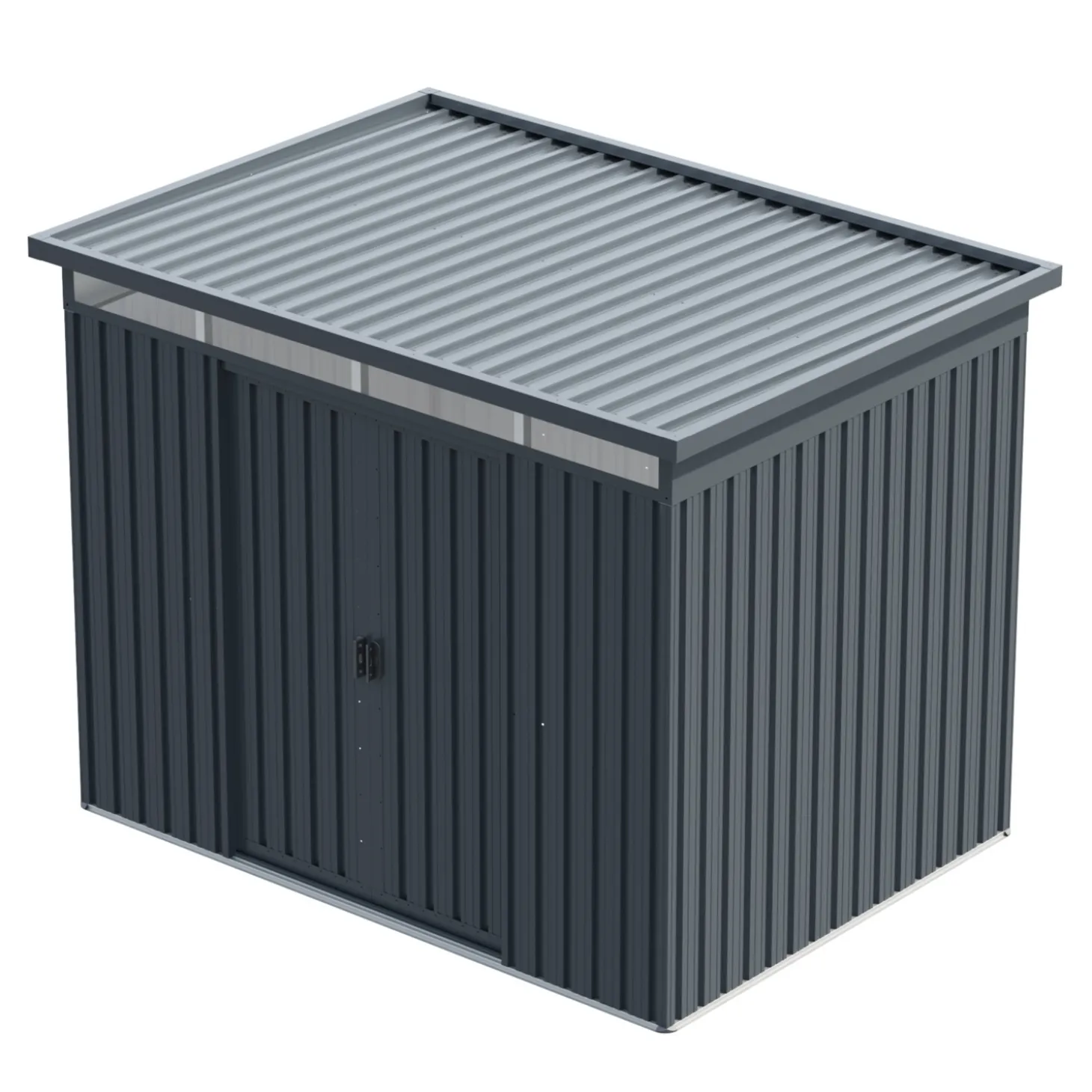 GFP Metallgerätehaus mit Pultdach