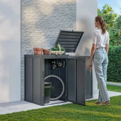 GFP Mülltonnenbox aus Stahl
