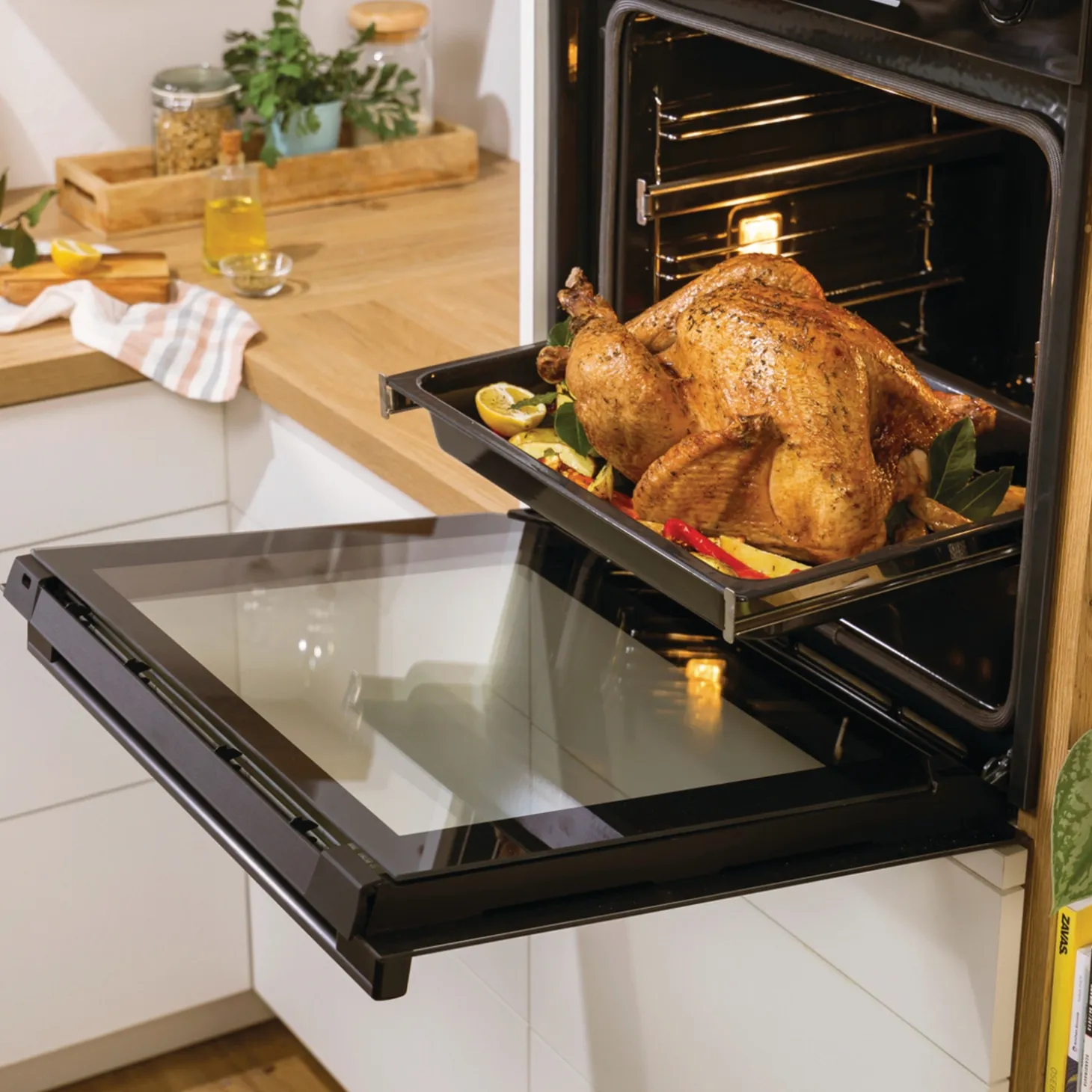 GORENJE Induktionsbackrohr-Set black