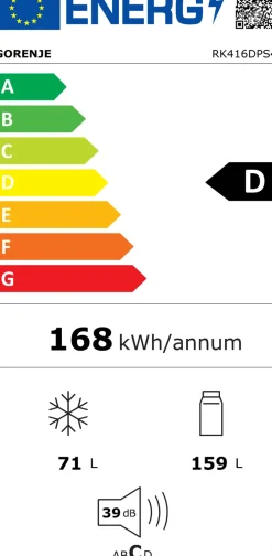 GORENJE No-Frost Kühl-Gefrierkombination