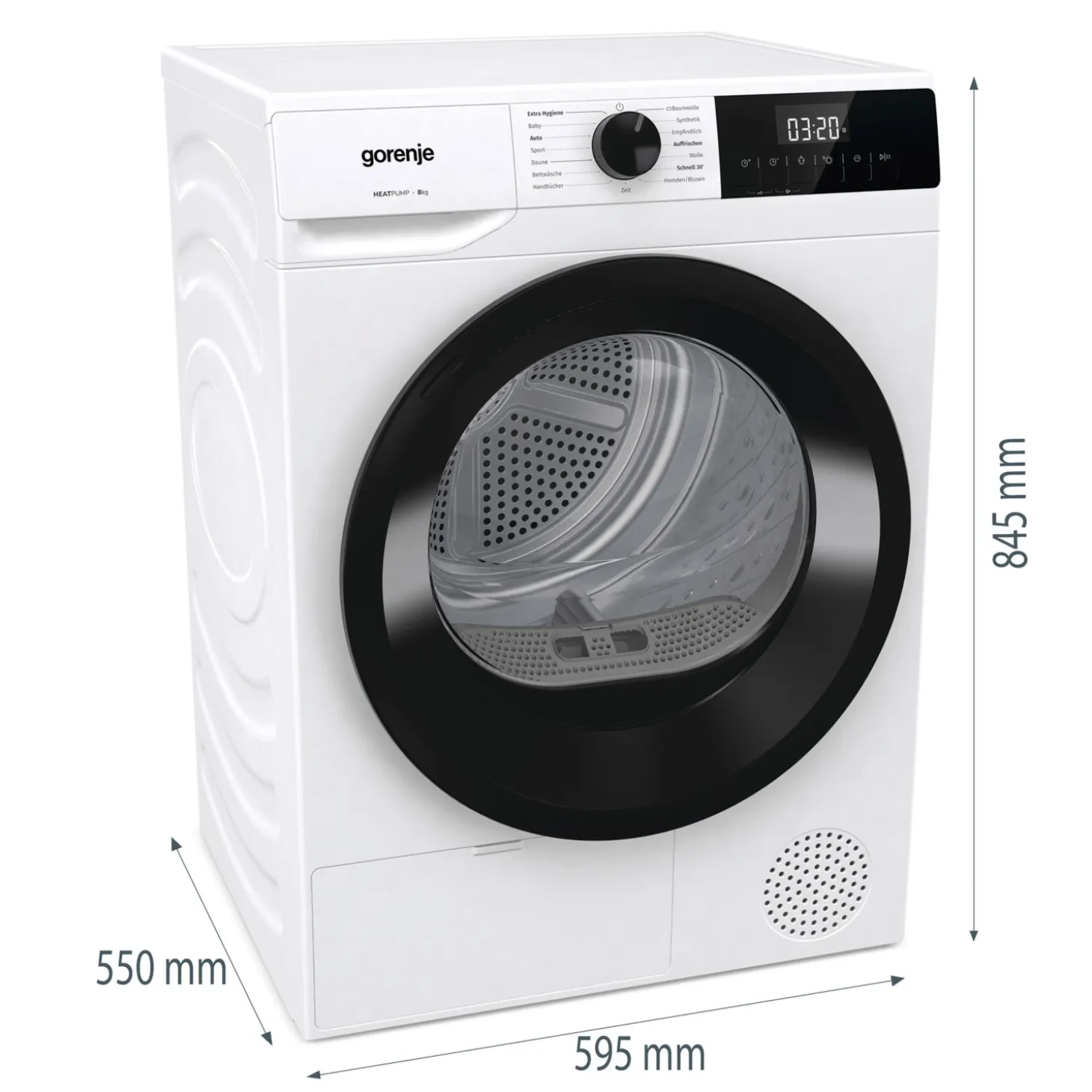 GORENJE Wärmepumpentrockner