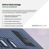 GREEN SOLAR Green Solar Solarkraftwerk Universaldach 2000/2000