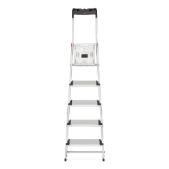 HAILO Sicherheits-Stehleiter L80 mit 5 Stufen