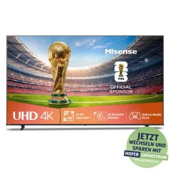 HISENSE 85“ (215 cm) 4K Ultra HD Smart TV