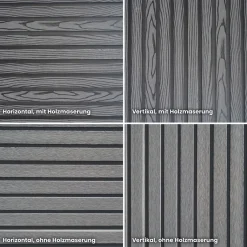 HOME DELUXE Callado Premium 4x Element, 6x Pfosten