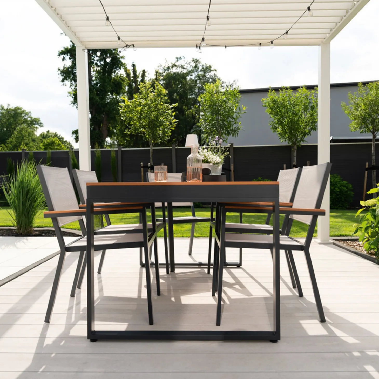 HOME DELUXE Garten Sitzgruppe SIERA SEDIA