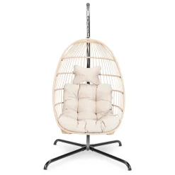 HOME DELUXE Hängesessel - 2 Sitzer beige