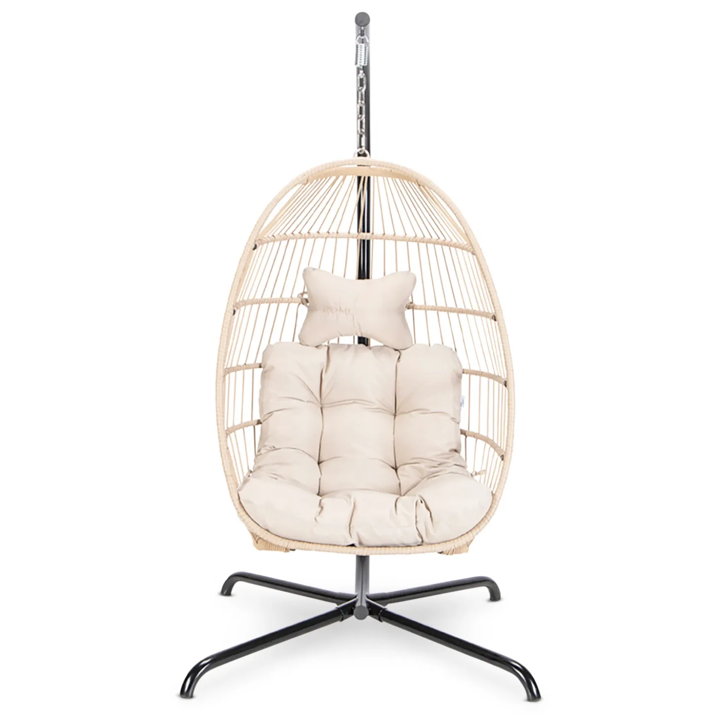 HOME DELUXE Hängesessel - 2 Sitzer beige