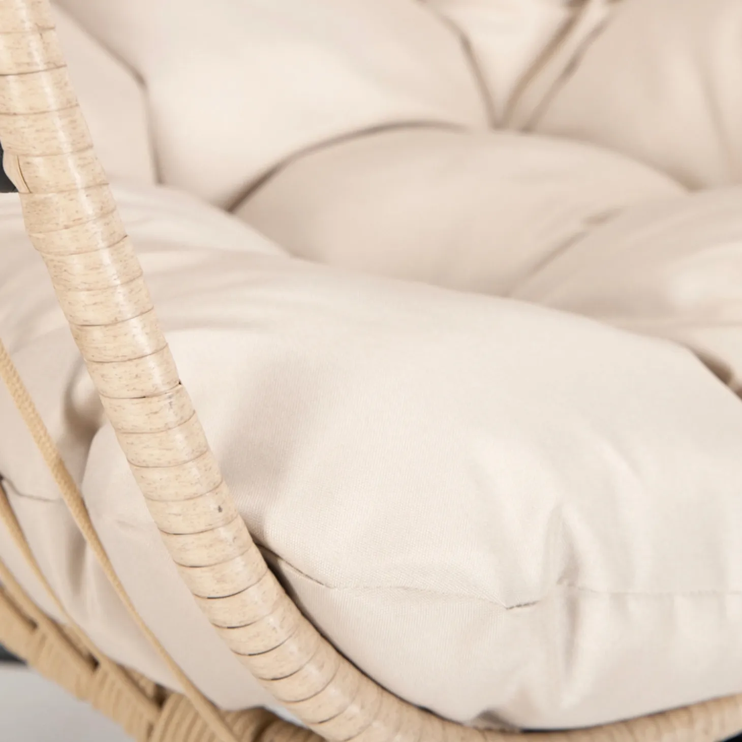 HOME DELUXE Hängesessel - 2 Sitzer beige