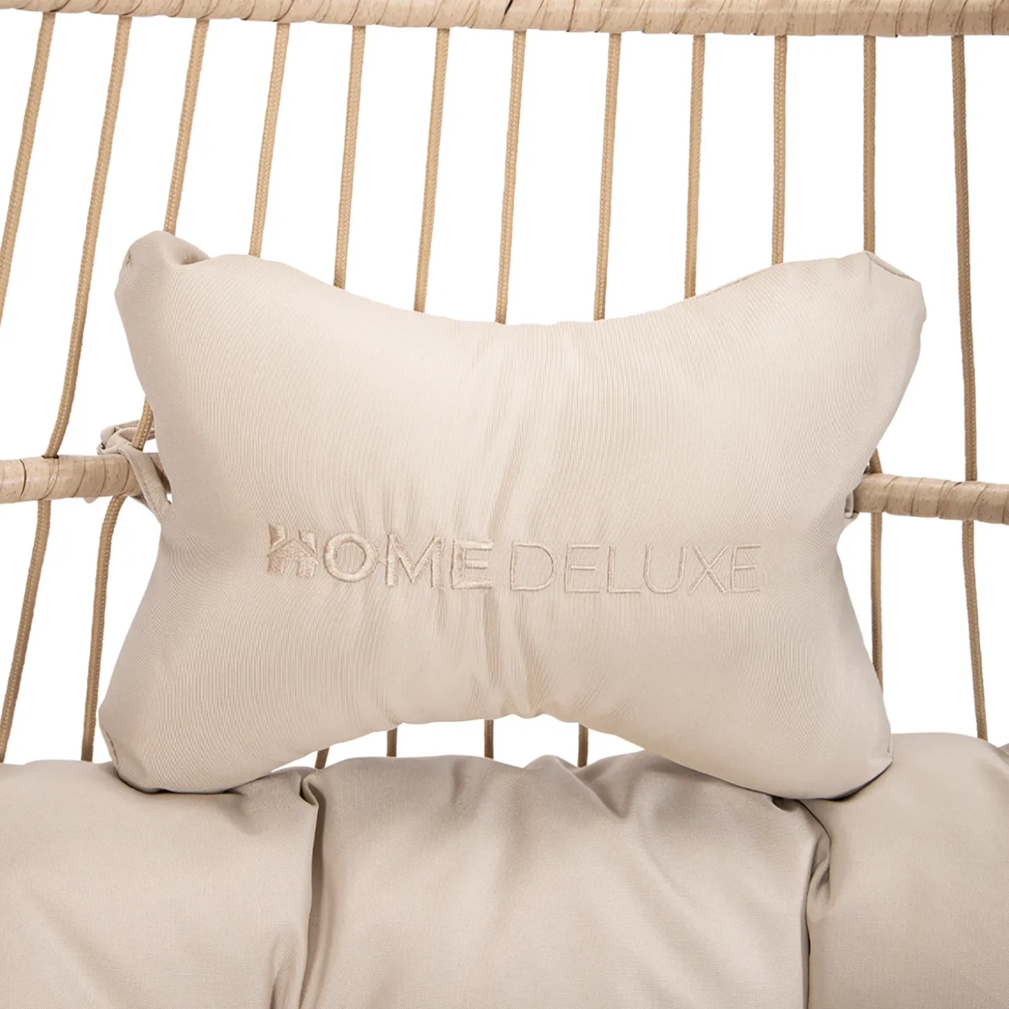 HOME DELUXE Hängesessel - 2 Sitzer beige