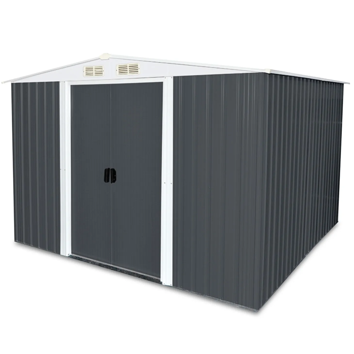 HOME DELUXE HOME DELUXE BOHIO XL Geräteschuppen aus verzinktem Stahl