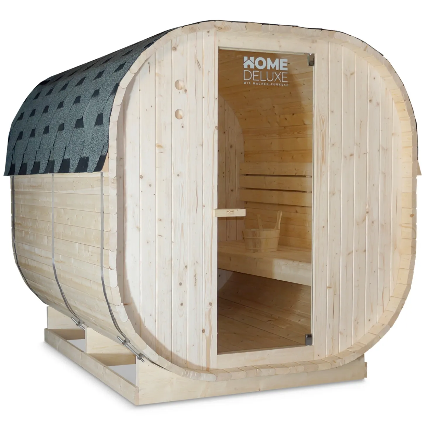 HOME DELUXE Outdoor Sauna CUBE XL