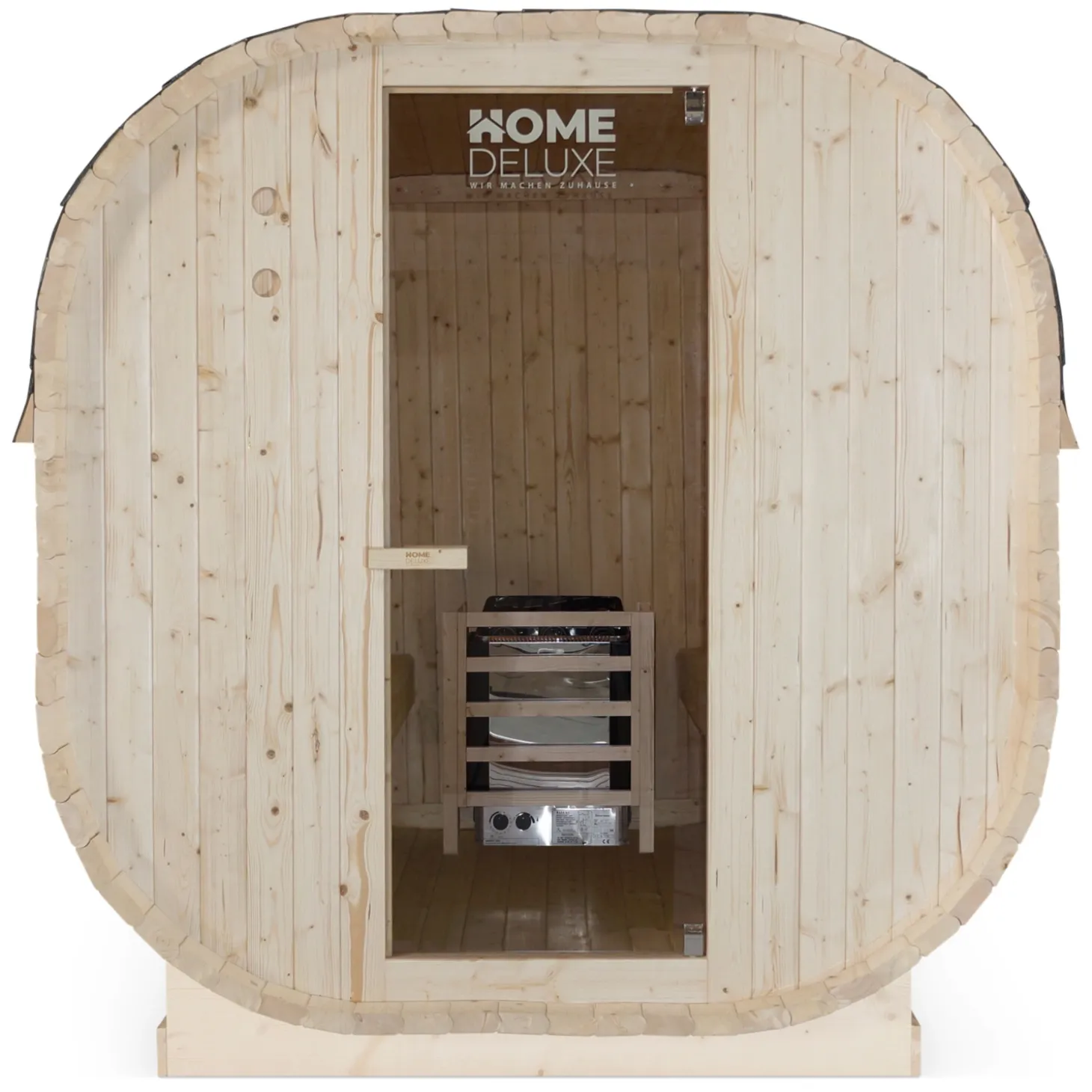 HOME DELUXE Outdoor Sauna CUBE XL