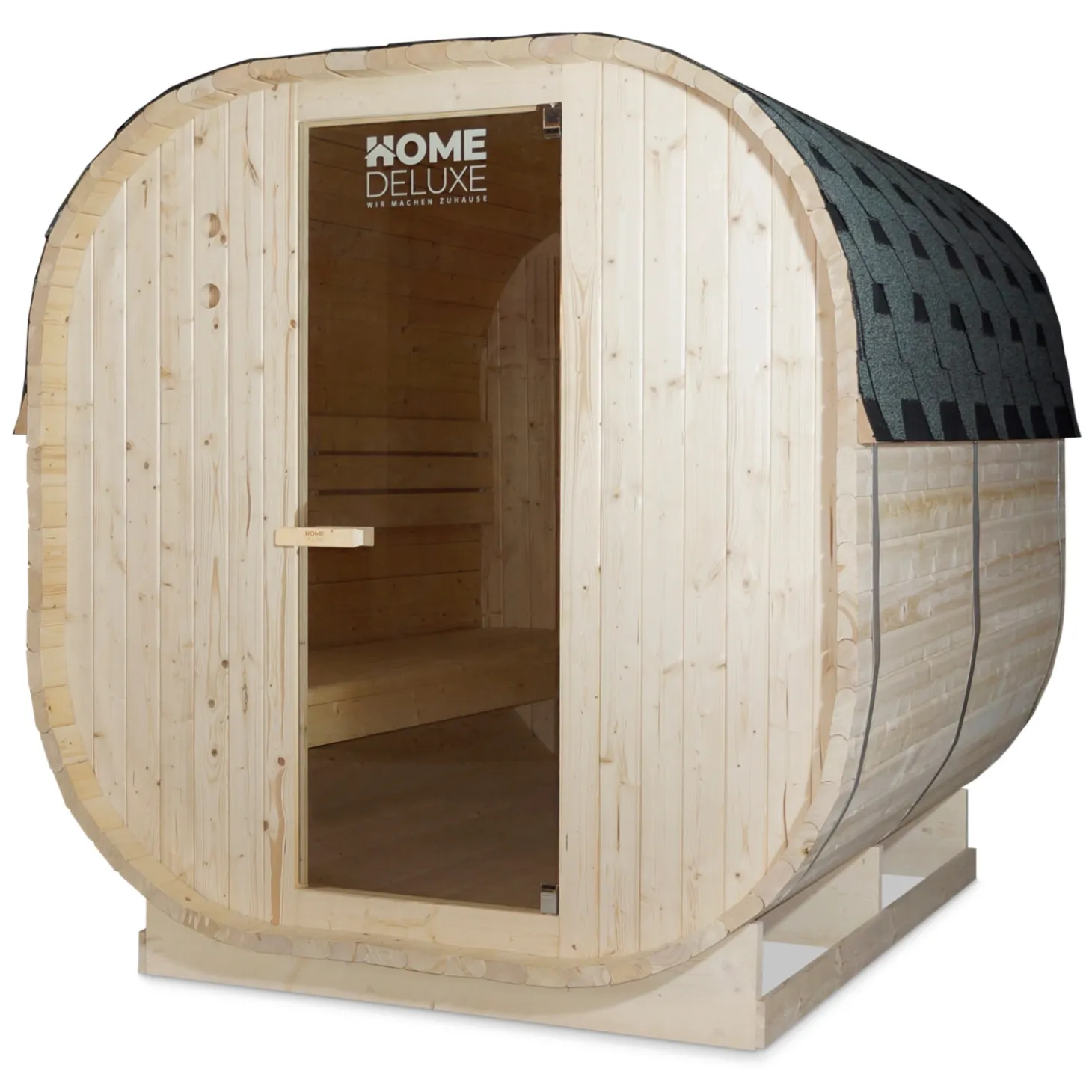 HOME DELUXE Outdoor Sauna CUBE XL