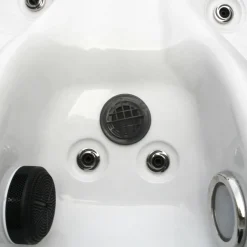 HOME DELUXE Outdoor Whirlpool White Marble Deluxe