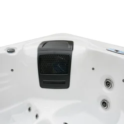HOME DELUXE Outdoor Whirlpool White Marble Deluxe