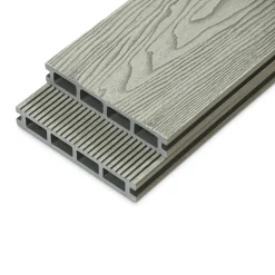 HOME DELUXE SAMANA PREMIUM WPC Terrassendielen Komplettset (inkl. Unterkonstruktion) - Antik 10m²