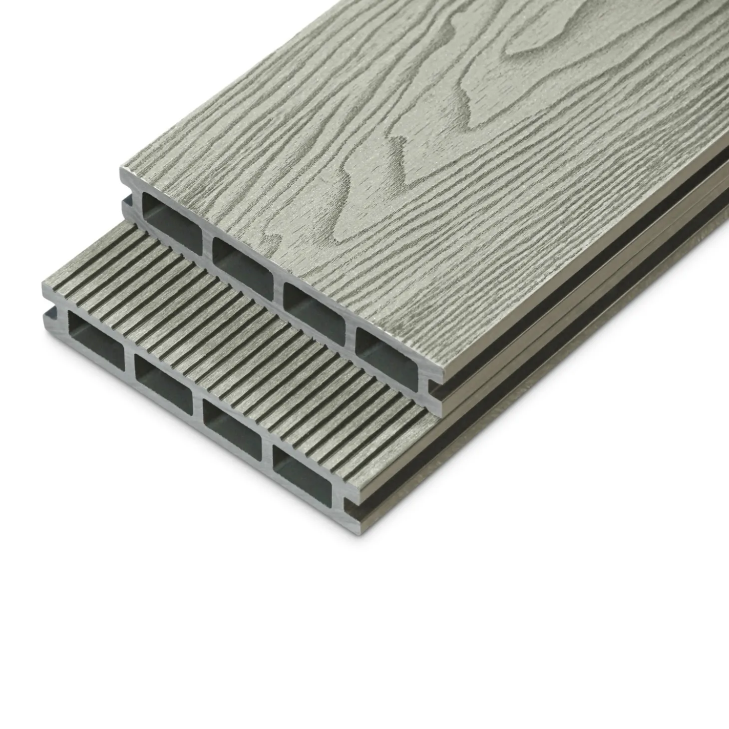 HOME DELUXE SAMANA PREMIUM WPC Terrassendielen Komplettset (inkl. Unterkonstruktion) - Antik 10m²