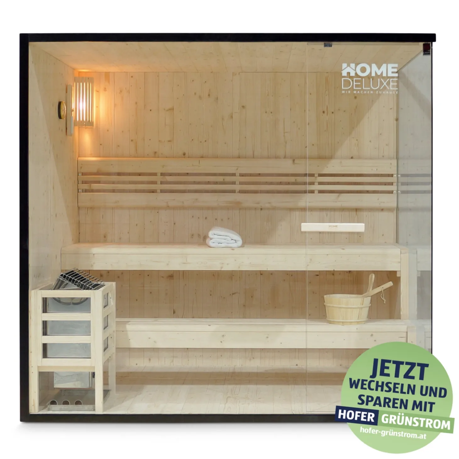 HOME DELUXE Sauna SHADOW XL