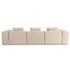 HOME DELUXE Sofa Verona - L, beige