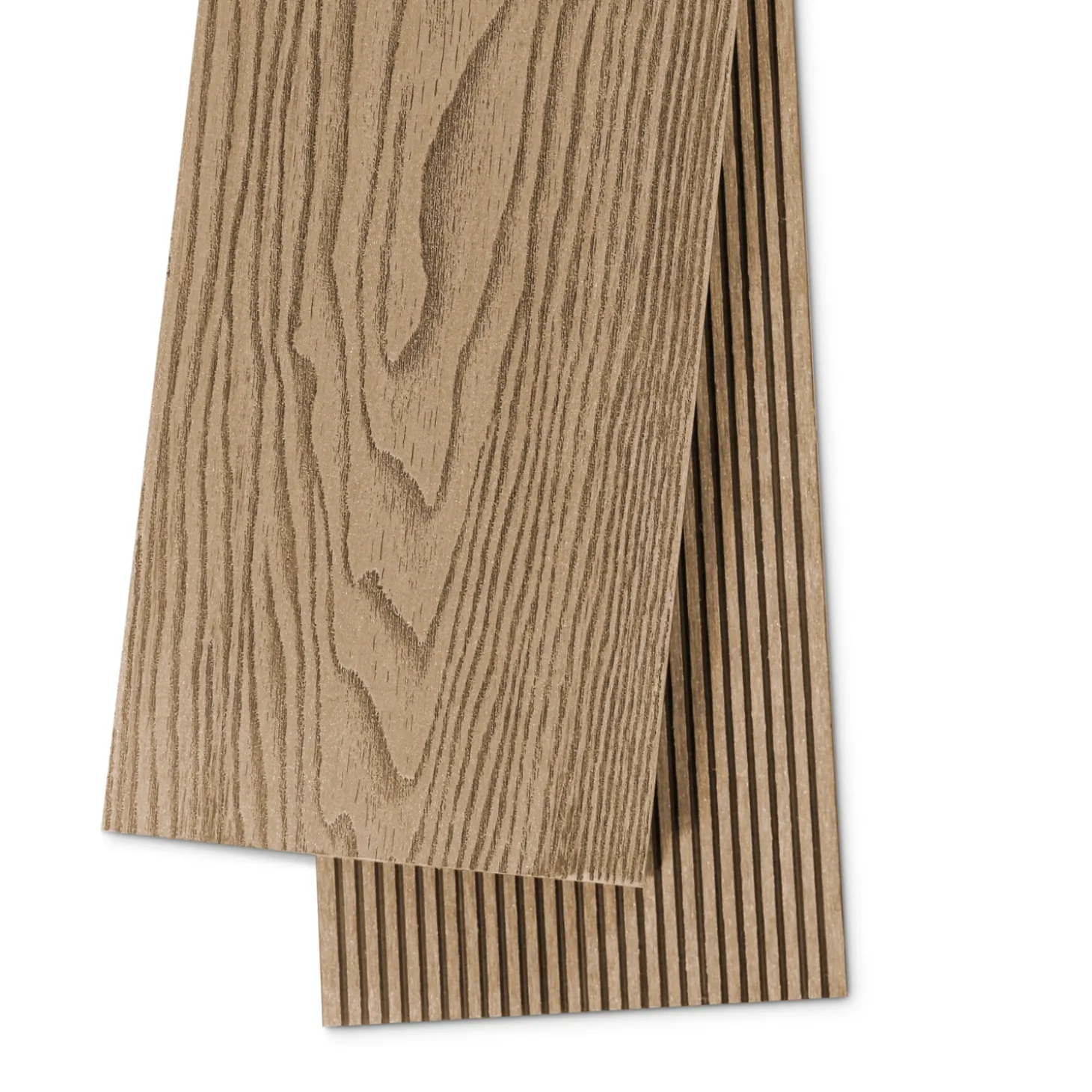 HOME DELUXE Terrassendielen SAMANA PREMIUM Komplettset (inkl. Unterkonstruktion) teak 10m²