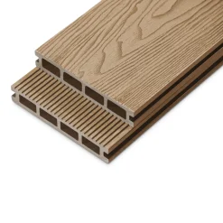 HOME DELUXE Terrassendielen SAMANA PREMIUM Komplettset (inkl. Unterkonstruktion) teak 10m²