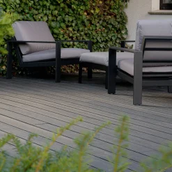 HOME DELUXE Terrassendielen anthrazit 10m²