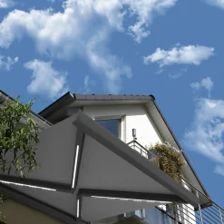 HOME DELUXE Vollkassettenmarkise anthrazit