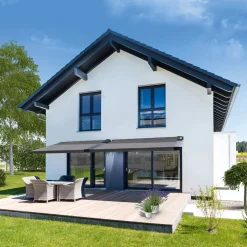 HOME DELUXE Vollkassettenmarkise anthrazit