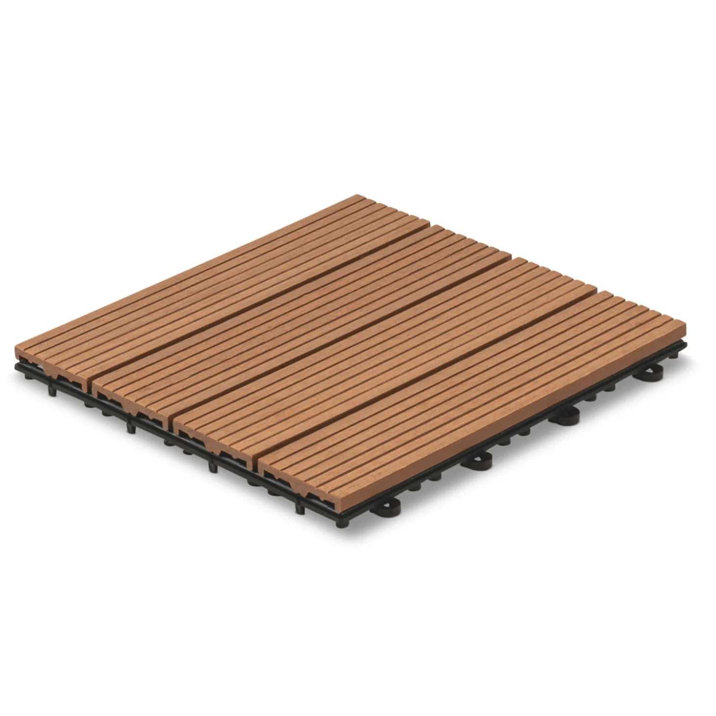 HOME DELUXE WPC Klickfliesen BAVARO Hellbraun 3 m²