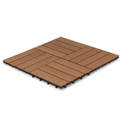 HOME DELUXE WPC Klickfliesen BAVARO Hellbraun 3 m²