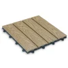 HOME DELUXE WPC Klickfliesen BAVARO Premium Teak 5 m²
